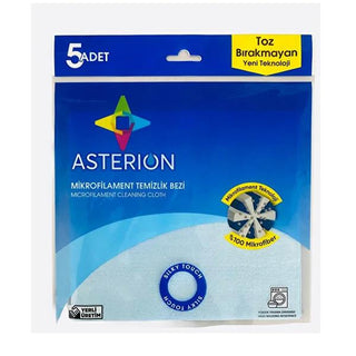 Asterion Microfiber Cleaning Cloth - Highly Absorbent & Durable Blue Cloth for Household & Professional Cleaning Asterion Microfiber Cleaning Cloth - Absorbent & Durable microfiber cleaning cloth, absorbent cloth, durable cleaning tool, household cleaning supplies, professional cleaning materials, cleaning cloth, blue cleaning cloth, effective cleaning, gentle on surfaces, high absorbency, durable construction