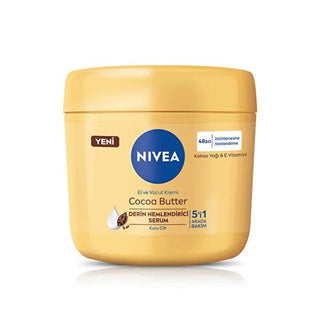 Nivea Moisturizing Body Cream with Cocoa Butter - 48 Hour Hydration, Nourishing Body Cream for Dry Skin Relief Nivea Body Cream with Cocoa Butter - 48 Hour Hydration Nivea body cream, cocoa butter moisturizer, long-lasting hydration, nourishing body cream, dry skin relief, moisturizing cream, body moisturizer, skincare, vitamin E, cocoa butter, dry skin solution, hydration, skin nourishment, soft skin, radiant skin, healthy skin, skincare routine
