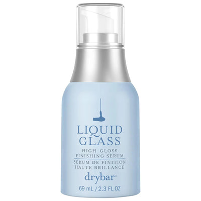 Liquid Glass: High-Shine Hair Serum: Hydrating & Frizz Control with Hyaluronic Acid, SmoothSeal Tech, for Silky, Glossy 