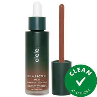 tint & PROTECT - Vegan Tinted Serum Foundation with SPF 50+ - Medium Coverage, Natural Finish tint & PROTECT - SPF 50+ Tinted Serum Foundation tinted serum foundation, non-comedogenic makeup, SPF 50+ sun protection, vegan cosmetics, cruelty-free beauty products, gluten-free skincare, liquid foundation for natural finish, makeup for sensitive skin, natural coverage, skincare benefits, daily wear makeup, outdoor protection, acne-safe products