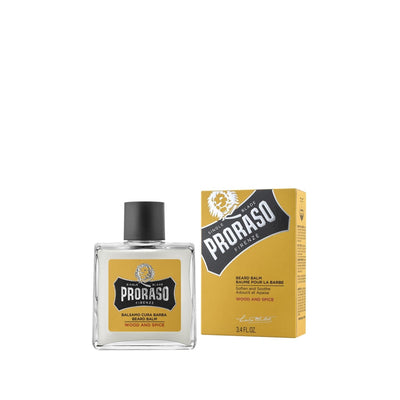 Proraso Wood Spice Beard Balm - 100ml, Natural Fragrance for Men's Grooming