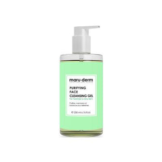 maruderm salicylic acid bha facial cleanser 200ml bottle, application of maruderm salicylic acid bha gel on face Maruderm Salicylic Acid BHA Facial Cleanser - 200ml Maruderm Salicylic Acid BHA Cleanser - 200ml facial-cleanser, salicylic-acid, bha, acne-treatment, blackhead-prevention, deep-cleansing, sensitive-skin, daily-use, skincare, ai-generated