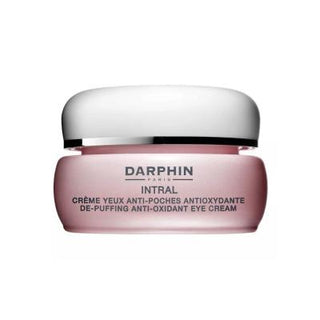 darphin intral anti-oxidant eye cream 15 ml bottle, application of darphin eye cream on clean skin, ingredients of darphin intral eye cream Darphin Intral Anti-Oxidant Eye Cream - Gentle Protection | 15 ml Darphin Intral Eye Cream - Anti-Oxidant Care | 15 ml darphin, eye-cream, anti-oxidant, skincare, sensitive-skin, anti-aging, natural-ingredients, dark-circle-care, puffiness-reduction, ai-generated