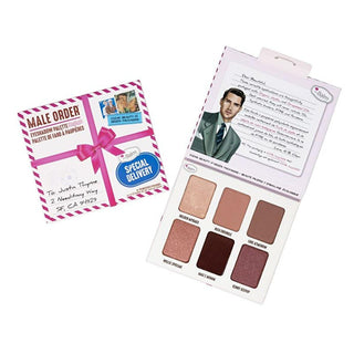 thebalm male order eye shadow palette front view, thebalm male order eye shadow palette color swatches, thebalm male order eye shadow palette with brush theBalm Male Order Eye Shadow Palette - High Pigment Shades for Makeup Enthusiasts | 6 Colors theBalm Male Order Eye Shadow Palette thebalm, eye-shadow, makeup-palette, high-pigment, meloealogy-tips, organic-ingredients, beauty, makeup-enthusiasts, ai-generated, cosmetic