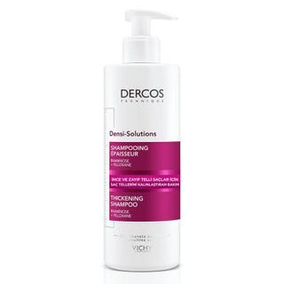 Vichy Dercos Densi-Solutions Volumizing Shampoo: Thickening Shampoo for Thin, Weak Hair with Biotin & Organic Olive Oil - Paraben Free, 13.5 fl oz Vichy Dercos: Volumizing Shampoo for Thin Hair | Biotin & Olive Oil thin hair shampoo, weak hair shampoo, volumizing shampoo, hair thickening shampoo, biotin shampoo, organic olive oil shampoo, paraben free shampoo, shampoo for fine hair, hair strengthening shampoo, Vichy Dercos shampoo, shampoo, hair care, hair volume, thin hair, weak hair, biotin, organic olive
