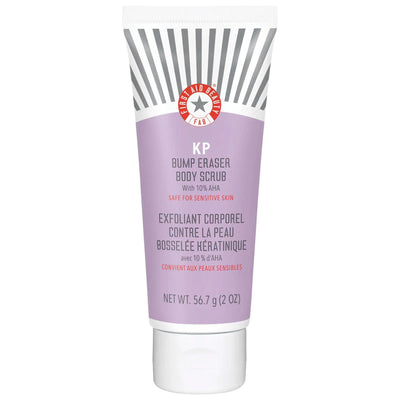 Mini KP Bump Eraser Body Scrub with 10% AHA - Vegan, Cruelty-Free Body Exfoliant for Keratosis Pilaris Treatment