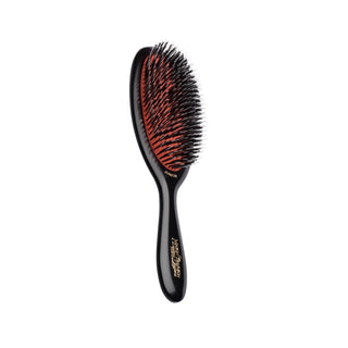 Mason Pearson Junior Bristle Nylon BN2 Dark Hair Brush for Kids - Gentle Detangling & Styling Mason Pearson Junior Hair Brush - Gentle Detangling for Kids Mason Pearson Junior Hair Brush, Children's hair care, Nylon bristle brush, Kids hair brush, Detangling hair brush for kids, Gentle hair care, Children's grooming, Hair care for sensitive scalps, Durable hair brushes, Easy to clean hair brushes