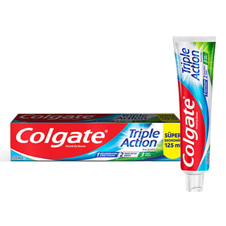 Colgate Triple Action Toothpaste - 4.23 fl oz - Anti-Cavity, Whitening, Fresh Breath Colgate Triple Action Toothpaste - Oral Care Colgate toothpaste, triple action toothpaste, oral hygiene products, anti-cavity toothpaste, whitening toothpaste, fresh breath toothpaste, comprehensive oral care, dental hygiene products, health and personal care