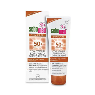 Sebamed Sunscreen Cream SPF 50 - Moisturizing & Protective Sun Care for Sensitive Skin Sebamed SPF 50 Sunscreen Cream for Sensitive Skin Sunscreen for sensitive skin, SPF 50 sun cream, Sebamed sun protection, UVA UVB protection, Moisturizing sunscreen, Sensitive skin care, Sun protection, Antioxidant sunscreen, Quick absorbing sunscreen, Vitamin E sunscreen