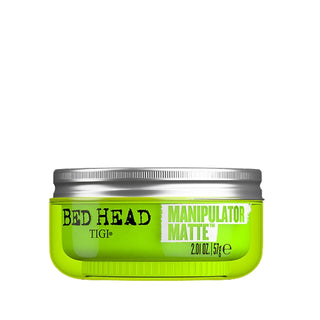 Tigi Bed Head Manipulator: Matte Hair Wax for Texture & Hold - Create Edgy Styles with this Texturizing Wax (57g) Tigi Bed Head Matte Wax: Add Texture & Style - Shop Now! matte hair wax, texturizing wax, hair styling wax, Tigi Bed Head Manipulator, Bed Head matte wax, hair wax for men, hair wax for women, matte finish hair product, styling wax for texture, hair wax, matte finish, texturizing, hair styling, Bed Head, Tigi, hair product, styling product, matte hair, textured hair, men's grooming, women's groo