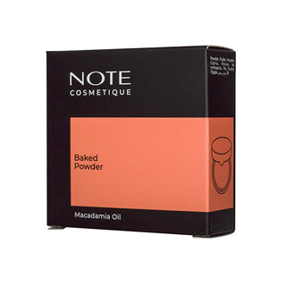 Note Baked Pudra 05 - Baked Powder Makeup for Radiant Complexion with Macadamia Nut Oil Note Baked Pudra 05 - Radiant Complexion Makeup baked powder, illuminating makeup, macadamia nut oil, adjustable coverage, radiant complexion, makeup, cosmetic, skincare, natural look, everyday wear, special events, flawless finish