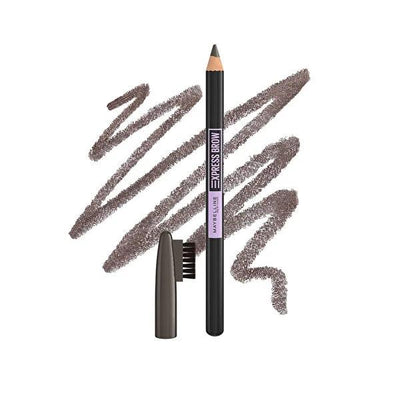 Maybelline Express Brow Shaping Pencil - Deep Brown Eyebrow Pencil for Natural Look