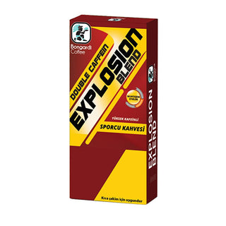 Bongardi Explosion Blend Coffee Capsules - High Caffeine, Nespresso Compatible, 10 Count Bongardi High Caffeine Coffee Capsules - Nespresso Compatible Coffee capsules, Nespresso compatible coffee, High caffeine coffee, Explosion Blend coffee, Sport coffee capsules, Coffee for energy boost, Convenient coffee, Capsule coffee system, Coffee for athletes, Caffeine boost