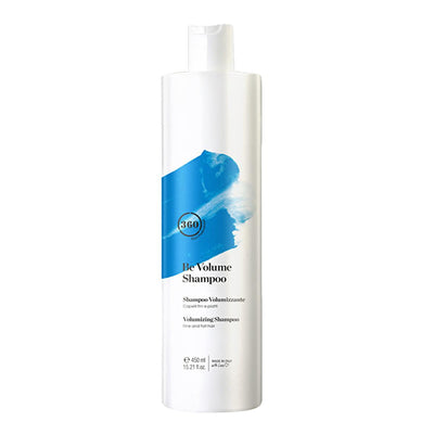 360 Hair: Volume Shampoo 450ml - Achieve Fuller, Thicker Hair. Professional Volume Enhancing Shampoo for Fine & Flat Hai