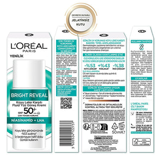 loreal paris bright reveal spf 50 sunscreen, bottle of loreal paris bright reveal sunscreen 50 ml, lightweight sunscreen for dark spot treatment, loreal paris daily face sunscreen application Loreal Paris Bright Reveal SPF 50+ Sunscreen - Dark Spot Treatment for Sensitive Skin | 50 ml Loreal Paris Bright Reveal SPF 50+ Daily Face Sunscreen loreal-paris, spf-50-sunscreen, dark-spot-treatment, facial-sunscreen, sensitive-skin, beauty-enthusiasts, daily-skincare, niacinamide, lightweight-sunscreen, ai-generate