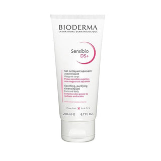 Bioderma Sensibio DS+ Foaming Facial Cleansing Gel for Sensitive Skin - Gentle, Soap-Free, 6.76 fl oz Bioderma Sensibio DS+ Gentle Facial Cleanser for Sensitive Skin sensitive skin cleanser, soap-free facial gel, gentle skincare, Bioderma Sensibio DS+, foaming face wash for dry skin, facial cleansing gel, sensitive skin care, gentle face wash, soap-free cleanser, skincare for dry skin, combination skin care