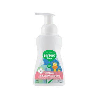 Siveno Natural Baby Foam Shampoo for Hair and Body 250ml - Gentle, Natural Ingredients, Baby Care Essentials Siveno Natural Baby Shampoo - Gentle Care for Hair & Body baby shampoo, natural baby care, gentle baby products, baby hair and body wash, organic baby shampoo, baby care essentials, natural ingredients, foam shampoo, baby bath time, gentle cleansing, Siveno