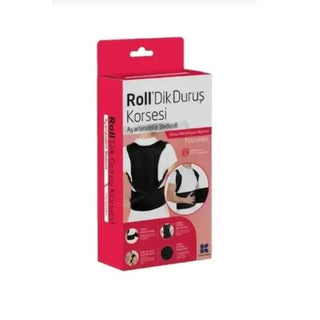 adjustable-posture-corrector, posture-corrector-for-office-workers, posture-support-device Eczanecomtr Roll Dik Duruş Korsesi - Adjustable Posture Corrector Roll Dik Duruş Korsesi - Adjustable Posture Corrector posture-corrector, adjustable, back-support, ergonomic, office-use, students, workplace, pain-relief, ai-generated, young-adults