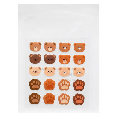 Bee Beauty Bear Design Acne Pimple Patch - 20 Count Hydrocolloid Bandage with Tea Tree Oil, Cooling & Non-Medicated, Acn