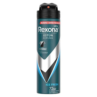 Rexona Men Invisible Ice Fresh 72-Hour Protection Deodorant Spray for Active Men - Long Lasting, Stain-Free, Fresh Scent Rexona Men 72-Hour Deodorant Spray - Invisible & Fresh men's deodorant spray, antiperspirant deodorant for men, 72-hour deodorant protection, invisible deodorant for men, Rexona Men Invisible Ice Fresh, long-lasting deodorant, stain-free deodorant, fresh scent deodorant, men's grooming, personal care, antiperspirant spray, men's hygiene