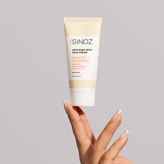 Sinoz: Advanced Skin Lightening Cream - Vitamin C & Niacinamide Dark Spot Corrector, Blemish Removal Skin Tone Evening, Radiant Complexion, 1.35 fl oz Sinoz Skin Lightening Cream - Dark Spot Corrector, Radiant Skin Sinoz Leke Kremi, skin lightening cream, blemish removal cream, skin tone evening cream, Vitamin C cream for dark spots, Niacinamide cream for hyperpigmentation, anti-blemish cream, skin brightening cream, dark spot corrector, dark spot removal, hyperpigmentation treatment, even skin tone, radian