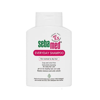 Sebamed Everyday Shampoo 200ml - pH 5.5 Shampoo for Dry, Weak Hair