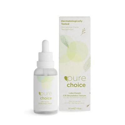 Pure Choice: Skin Brightening Serum | Dark Spot Corrector, Evens Skin Tone, Minimizes Pores & Blemishes | Alpha Arbutin,