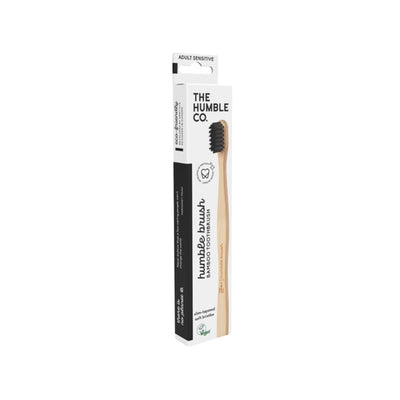 The Humble Co Manual Toothbrush for Sensitive Teeth and Gums - Eco-Friendly Oral Care