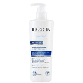 Bioxcin Atopicare: Soothing Moisturizing Cream for Eczema & Sensitive Skin | Probiotic & Ceramide Formula | 500ml Bioxcin Atopicare - Eczema & Sensitive Skin Relief | Probiotic Cream Atopicare cream, Moisturizing cream for sensitive skin, Eczema cream, Dry skin moisturizer, Probiotic skin cream, Ceramide cream, Baby eczema cream, Atopic dermatitis treatment, Sensitive skin cream, Dry skin relief, Itch relief cream, Skin barrier repair, Probiotic skincare, Ceramide skincare, Oat flour skin cream, Vitamin B5 