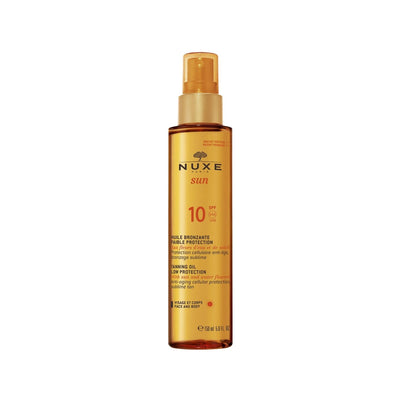 Nuxe Sun Tanning Face and Body Oil SPF10 - 150 ml