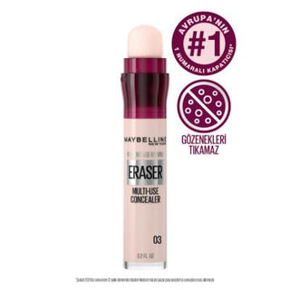 Maybelline Instant Anti Age Eraser Concealer - 03 Fair: Target Dark Circles, Blemishes, and Fine Lines for Bright, Even Skin! Maybelline Concealer - Erase Dark Circles & Fine Lines! Maybelline concealer, anti age concealer, eraser concealer, dark circle concealer, kapatıcı, skin flaw concealer, brightening concealer, fair skin concealer, instant concealer, concealer, makeup, beauty, skin care, dark circles, blemishes, fine lines, even skin tone, youthful appearance, radiant skin, flawless complexion, cosmet