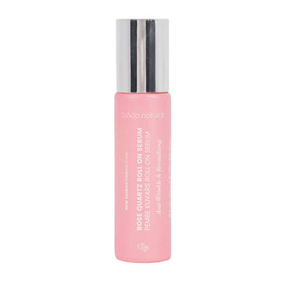 Bade Natural Pink Quartz Anti-Aging Face Serum: Natural Antioxidant Roll-On for Wrinkle Reduction, Hydration, and Radiant Skin (0.34 fl oz) Bade Natural Pink Quartz Serum: Anti-Aging, Hydrating Pink Quartz Face Serum, Antioxidant Facial Serum, Anti-Aging Serum, Natural Face Serum, Hyaluronic Acid Serum, Cica Extract Serum, Face Massage Serum, Wrinkle Reduction Serum, Facial Serum, Natural Skincare, Anti-Aging, Wrinkle Reduction, Skin Hydration, Radiant Skin, Face Massage, Green Coffee Extract, Green Tea Ext
