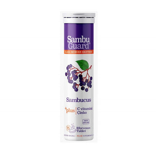 SambuGuard Black Elderberry Extract 15 Effervescent Tablets