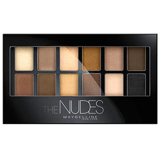Maybelline New York The Nudes Eyeshadow Palette - 12 Neutral Shades for Versatile Eye Makeup Looks Maybelline New York The Nudes Eyeshadow Palette - 12 Neutral Shades Eyeshadow Palette, Neutral Eyeshadows, Maybelline New York The Nudes, Makeup for Brown and Bronze Tones, 12-Panel Eyeshadow, Eyeshadow, Makeup, Cosmetics, Beauty Products, Neutral Makeup, Natural Look, Matte Eyeshadow, Satin Eyeshadow, Double-Ended Applicator, Versatile Makeup, Everyday Makeup, Special Occasion Makeup