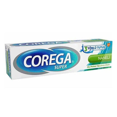 Corega Mint Flavored Denture Adhesive Cream - 40g - Secure Fit & Comfort