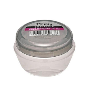 For Your Beauty 20ml Travel Cream Container - Compact, Portable Lotion Jar for Travelers For Your Beauty 20ml Travel Cream Container - Compact & Portable travel cream container, portable lotion container, compact beauty product packaging, travel-sized toiletry container, small cream jar, travel accessories, toiletry bags, skincare travel, beauty on-the-go, portable storage, travel-friendly, cosmetics packaging