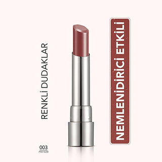 Flormar Sheer Up Moisturizing Lipstick - Pinky Nude: Natural Color, Glossy Finish, Hydrating Lip Color Flormar Sheer Lipstick: Natural Color & Moisturizing Lip Color sheer lipstick, moisturizing lipstick, natural lipstick, glossy lipstick, semi-transparent lipstick, nude pink lipstick, everyday lipstick, hydrating lip color, lipstick, lip color, moisturizing lip color, hydrating lipstick, natural makeup, light lipstick, creamy lipstick, pinky nude, lip care, beauty, cosmetics, makeup, gifts for her, dry lip