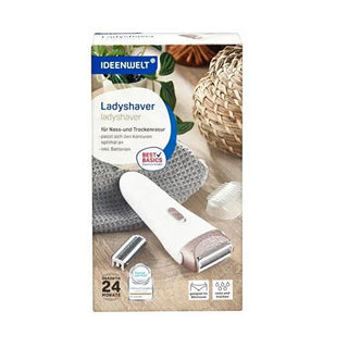 Ideenwelt Lady Shaver Epilator - Rose Gold Hair Removal Device for Women Ideenwelt Epilator for Smooth Hair-Free Skin Epilator, Lady Shaver, Hair Removal Device, Personal Grooming, Beauty and Hygiene, Women's Grooming, Hair Removal, Epilation, Wet and Dry Epilation, Rose Gold, Ideenwelt