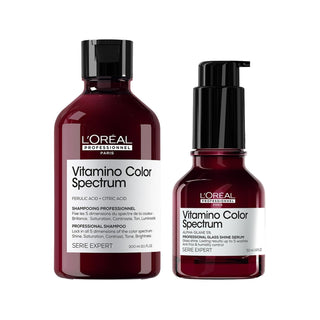 Loreal Professionnel Vitamino Color: Ultimate Hair Color Protection Set - Shampoo, Conditioner, & Shine Treatment | Prevents Fading & Enhances Vibrancy Loreal Vitamino: Hair Color Protection - Shampoo & Conditioner color treated hair care, hair color protection, shampoo for colored hair, conditioner for colored hair, Loreal Vitamino Color, hair shine treatment, color safe shampoo, color safe conditioner, hair color fading prevention, color protection, shine enhancement, professional formula, hair care set, 