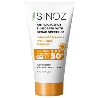 Sinoz Anti-Dark Spots SPF 50+ Face Sun Cream 50 ML