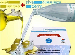 Siva Derm Silver Water Soap with Olive Oil 125 gr