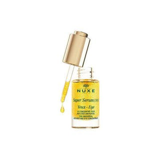 Nuxe Super Serum Eye: Anti-Aging Eye Serum - Reduce Dark Circles & Puffiness Naturally with Botanical Caffeine - Vegan Formula, 15ml Nuxe Eye Serum: Reduce Dark Circles & Puffiness Naturally anti-aging eye serum, dark circle reducer, puffiness treatment, vegan eye serum, natural eye care, eye serum for wrinkles, botanical caffeine eye serum, eye serum for dark circles and puffiness, nuxe eye serum, super serum eye serum, anti-aging, dark circles, puffiness, vegan, natural, wrinkles, botanical caffeine, eye 