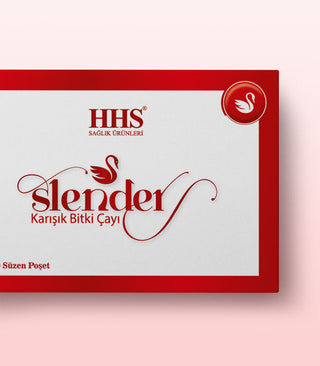 HHS Slender Herbal Tea 60 Tea Bags | Refreshing Daily Herbal Blend | Rosemary, Mate & Green Tea