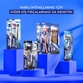 Signal Sensitive Pro Manual Toothbrush for Sensitive Teeth & Gums - Soft Bristle, Gentle Oral Care Signal Sensitive Pro Toothbrush - Gentle Oral Care Sensitive toothbrush, Soft bristle toothbrush, Gentle oral care, Manual toothbrush for sensitive teeth, Toothbrush with tongue cleaner, Oral hygiene, Sensitive teeth care, Gum care, Plaque removal, Fresh breath, Daily oral care, Travel toothbrush, Compact toothbrush