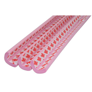 miny jumbo edge guard in pink, safety corner protector for kids, durable silicone edge guard, protective edge guard for furniture Miny Jumbo Silicone Edge Guard - Protection for Kids & Caregivers | Pink Miny Jumbo Edge Guard - Safe Corner Protection miny, baby-safety, silicone-edge-guard, corner-protection, child-proofing, home-safety, caregiver-tools, toxic-free, safety-products, ai-generated