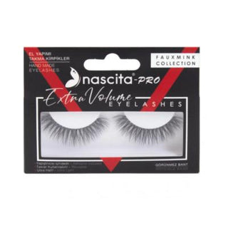 Nascita Pro Faux Extra Volume False Eyelashes - Reusable, Handmade, 3D Volume Enhancement Nascita Pro Faux Extra Volume False Eyelashes - Handmade & Reusable False Eyelashes, Reusable False Eyelashes, Handmade False Eyelashes, Extra Volume False Eyelashes, Nascita Pro Faux Eyelashes, Cosmetic, Beauty, Makeup, Eyelash Enhancement, Voluminous Lashes, Natural Look, Easy Application, Special Occasion Beauty, Everyday Makeup, Professional Makeup