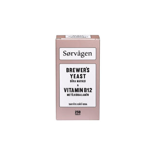 Sorvagen Brewer's Yeast Vitamin B12 250 Tablets