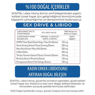 Sovital Libox Horny 60 Capsules
