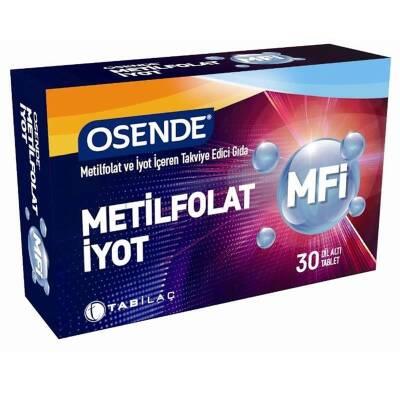 Osende Methylfolate + Iodine Sublingual Tablets - Prenatal Vitamins for Healthy Fetal Development & Thyroid Function - D