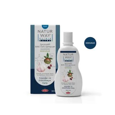 Otacı Naturway Otacõ Naturway: Garlic Shampoo for Hair Growth - Herbal Formula, Paraben & Silicone Free - Strengthens Da